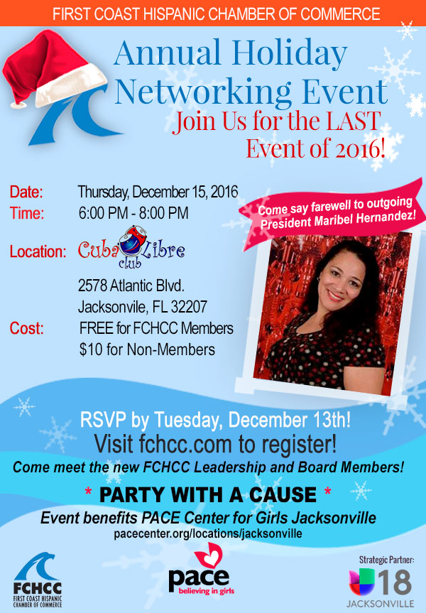 FCHCC December Professional Networking Event