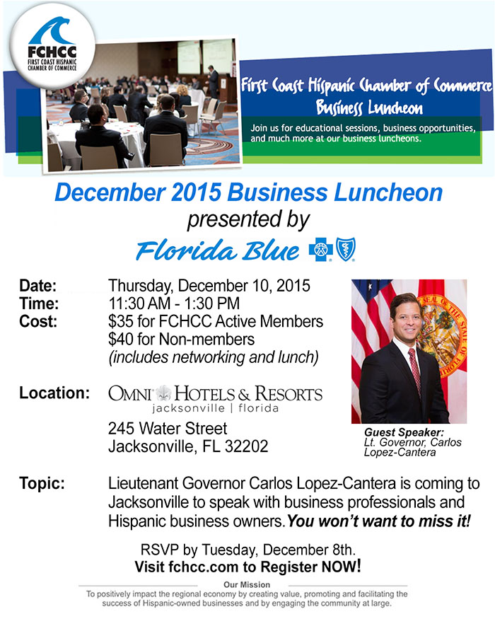 FCHCC December 2015 Business Luncheon