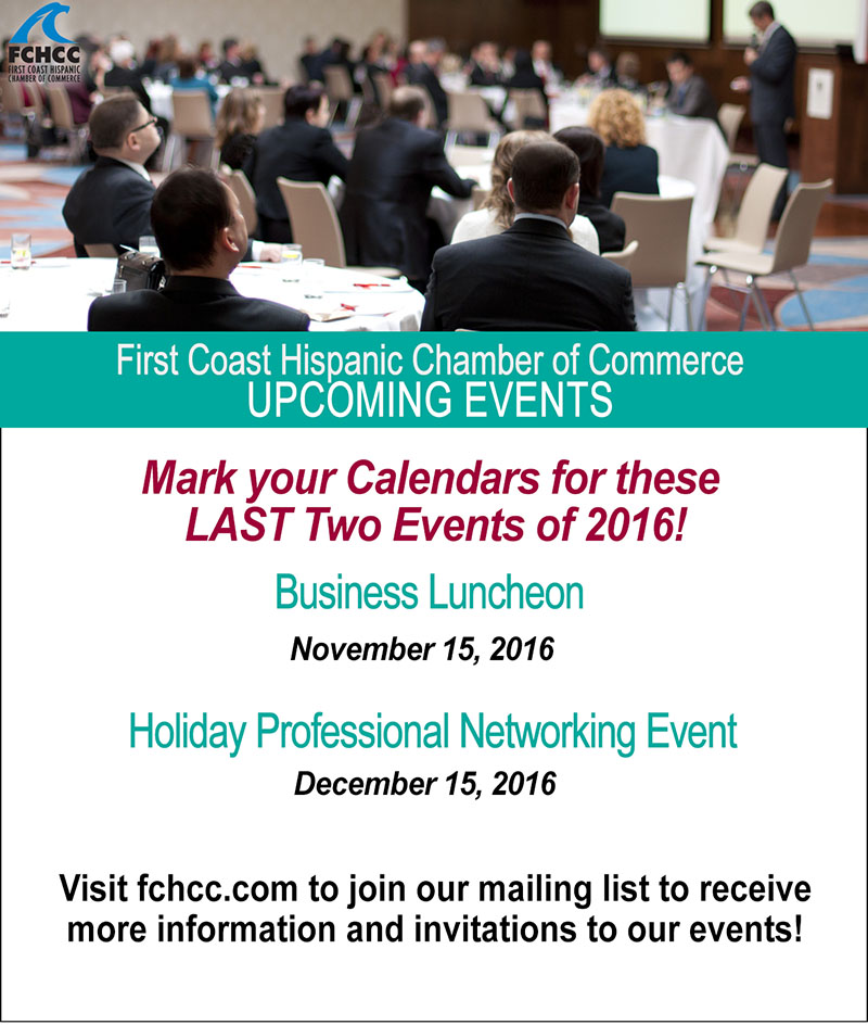 FCHCC Upcoming Events