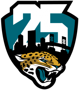 25th Jacksonville Jaguars Logo