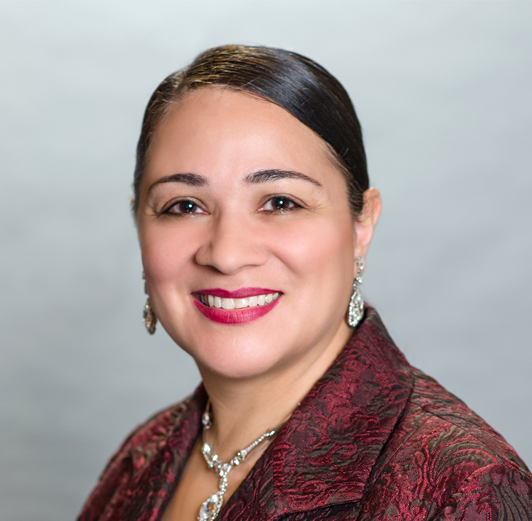 Maribel Hernandez, President of First Coast Multicultural Toastmasters Club