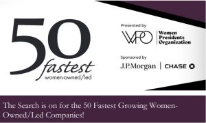 50 Fastest Women-owned-led JPMorgan Chase