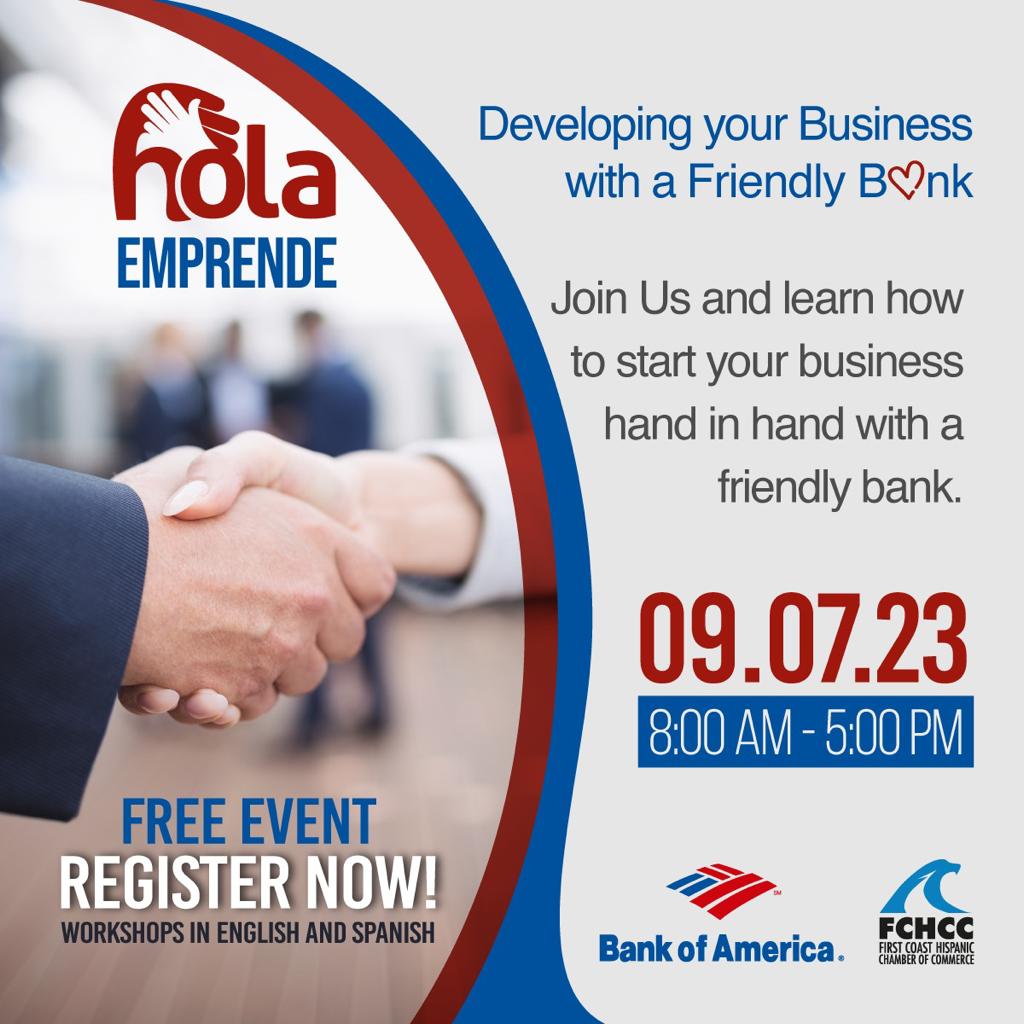 "Hola Emprende" Developing your Business with a Friendly Bank Event