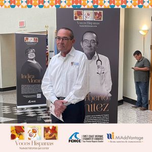 2023 Voces Hispanas Event Exhibit - Dr. Norberto Benitez