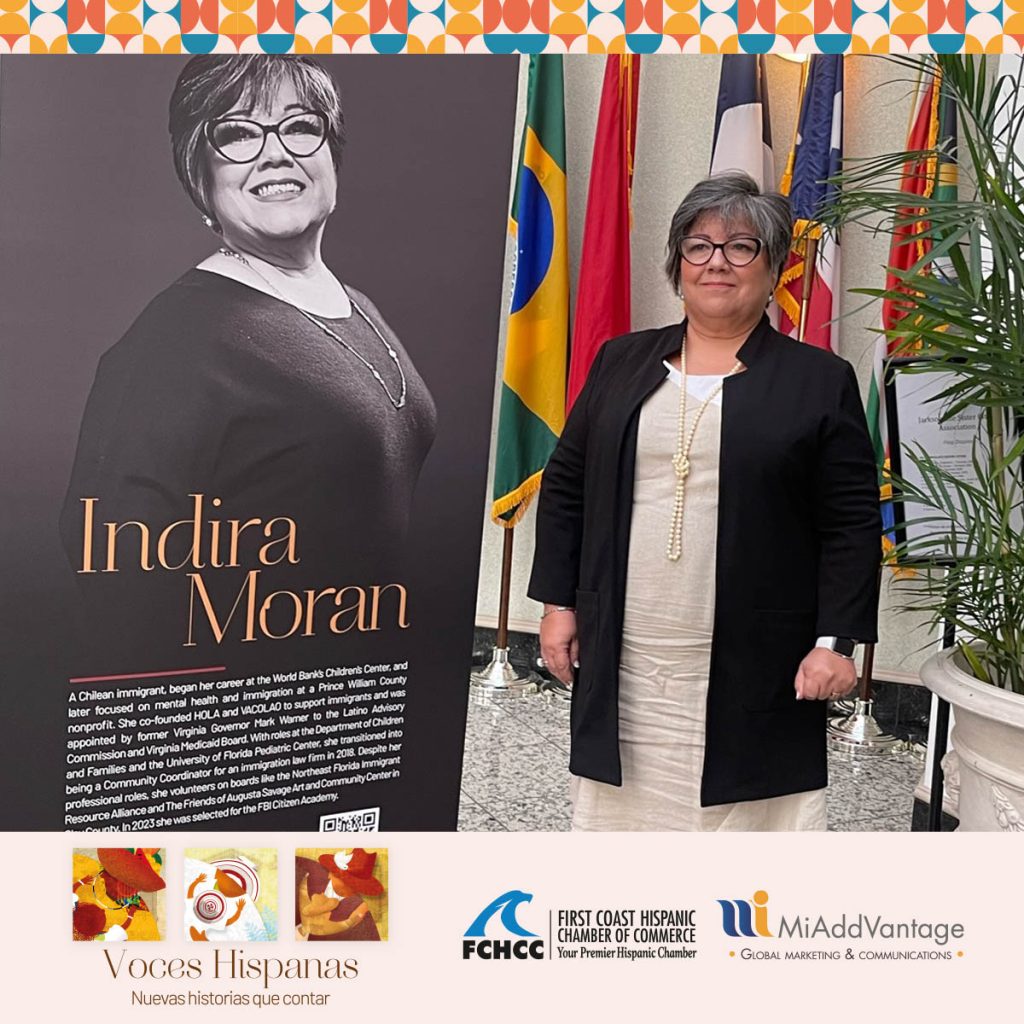 2023 Voces Hispanas Event Exhibit - Indira Moran