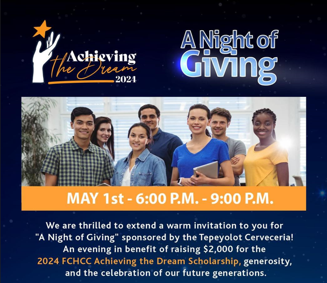 FCHCC 2024 Achieving the Dream "A Night of Giving" Fundraiser Event