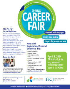 FSCJ & CareerSource Northeast Florida Career Fair 2024