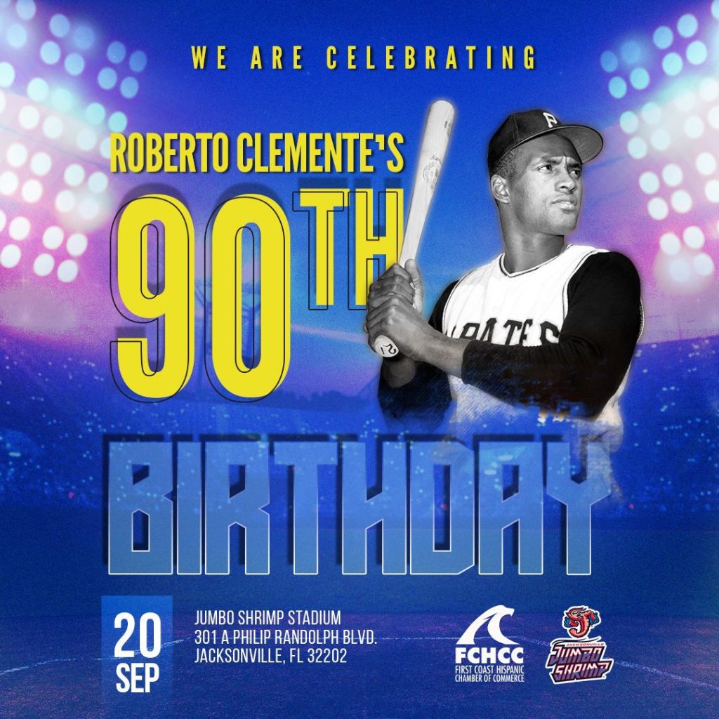 Jumbo Shrimp Community event Celebrating the Legacy of Roberto Clemente