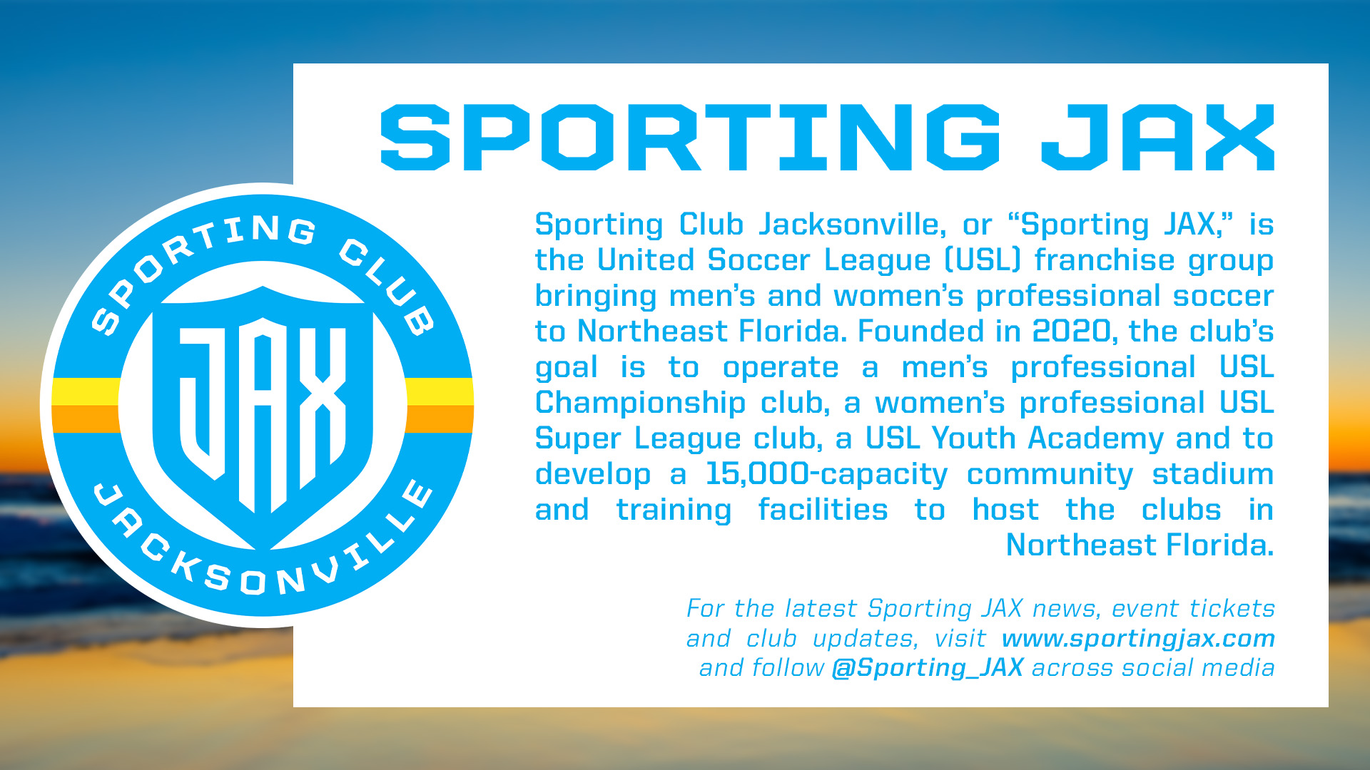 Sporting JAX Youth Soccer Clinic - July 27, 2024