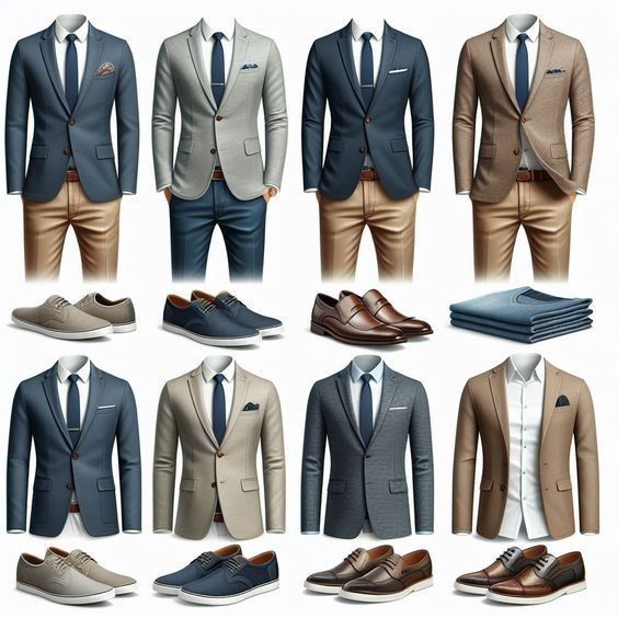 Examples of business casual dress code for Men