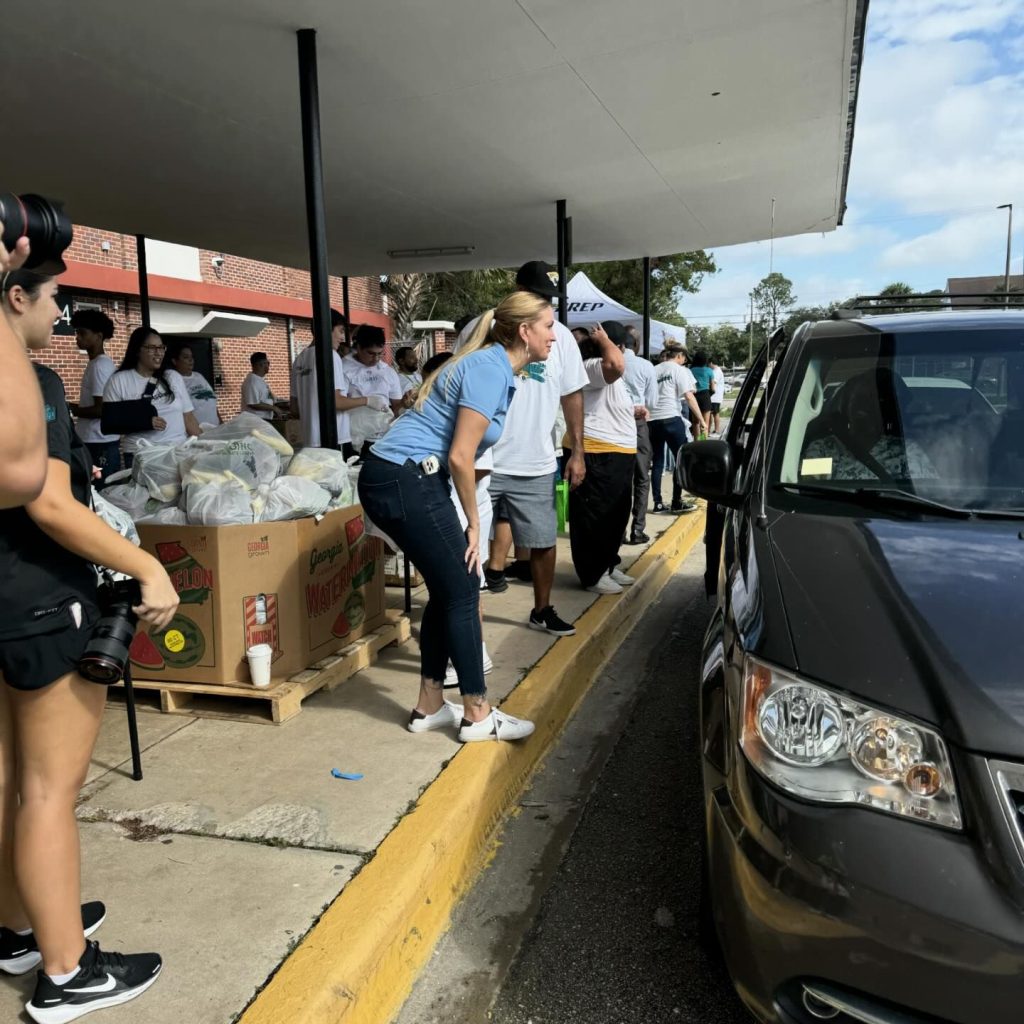 ATD Food Drive 2024 sponsored by the Jaguars Foundation ~ Sept. 14, 2024