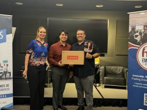 Coca Cola Florida donated laptops to each of the recipients of the Achieving the Dream Scholarship Winners of 2024