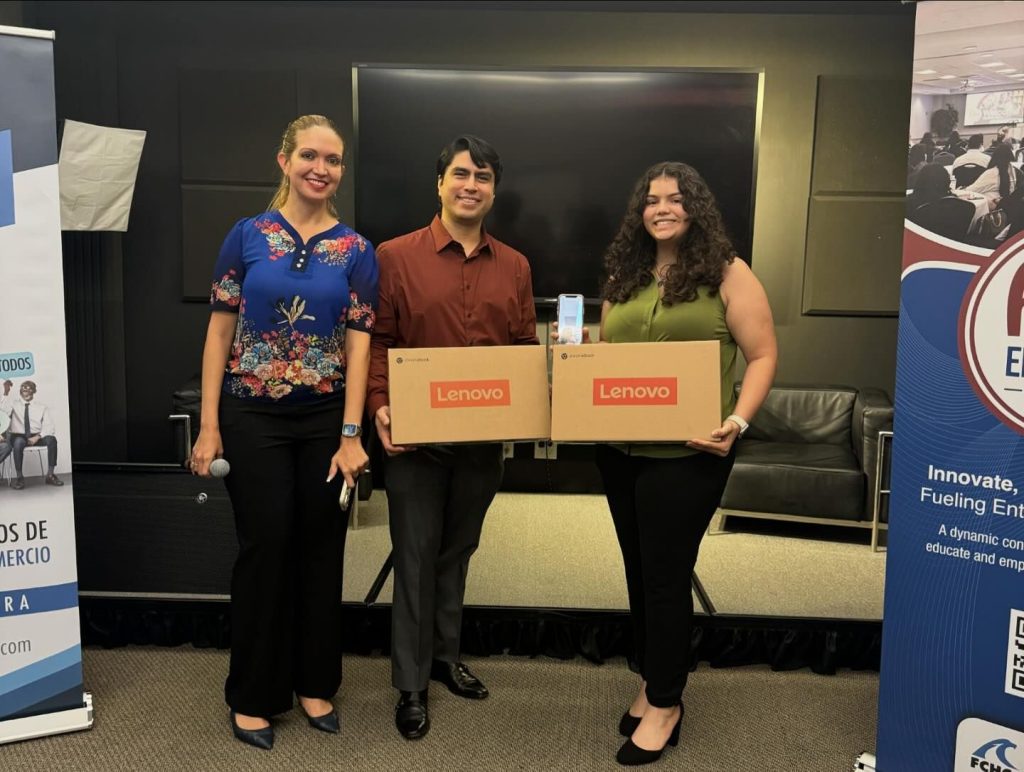 Coca Cola Florida donated laptops to each of the recipients of the Achieving the Dream Scholarship Winners of 2024