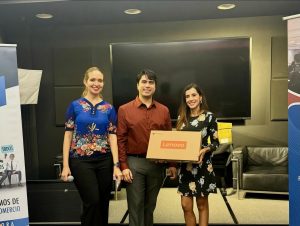 Coca Cola Florida donated laptops to each of the recipients of the Achieving the Dream Scholarship Winners of 2024