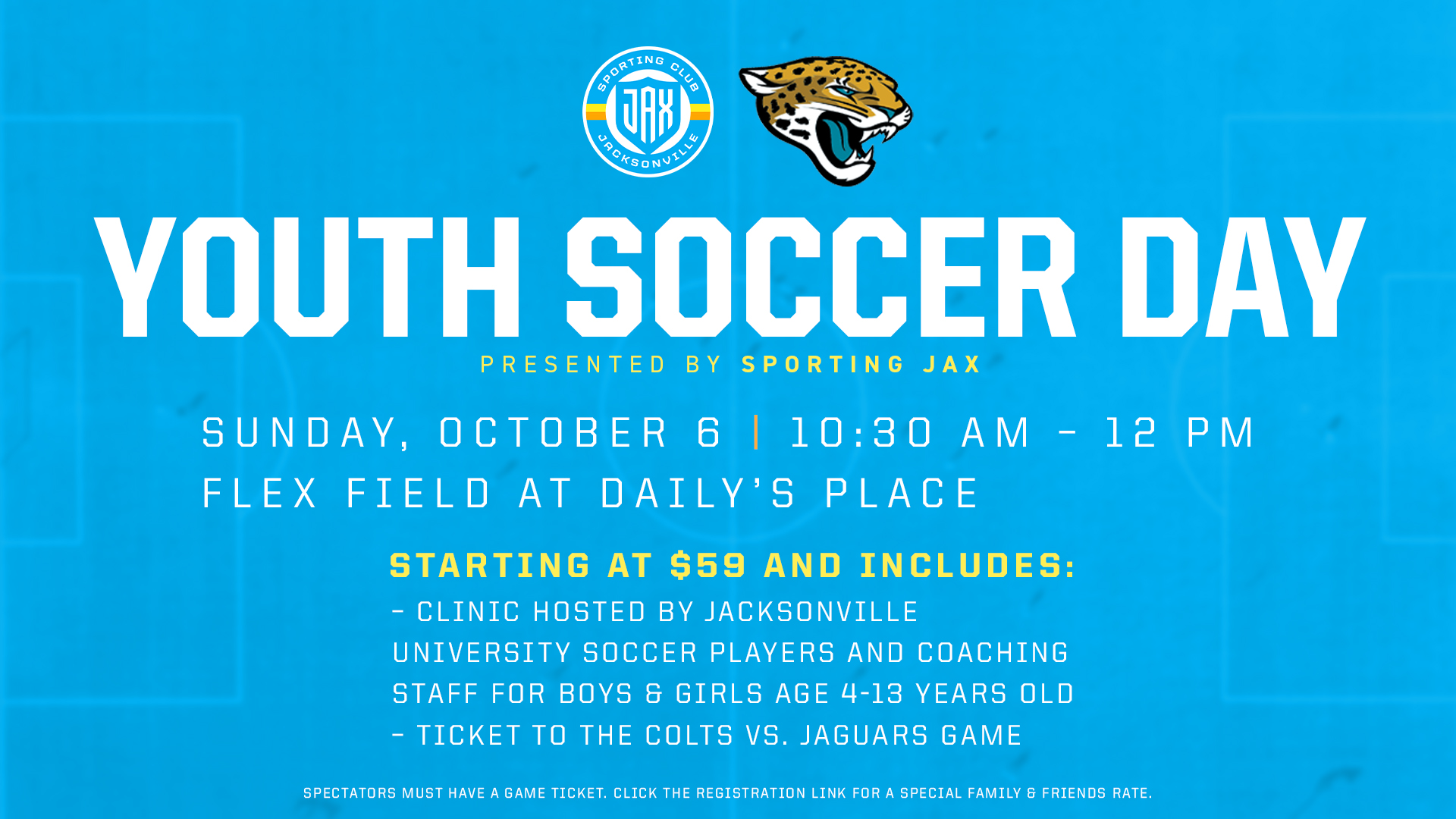 6th Annual Jaguars Youth Soccer Day