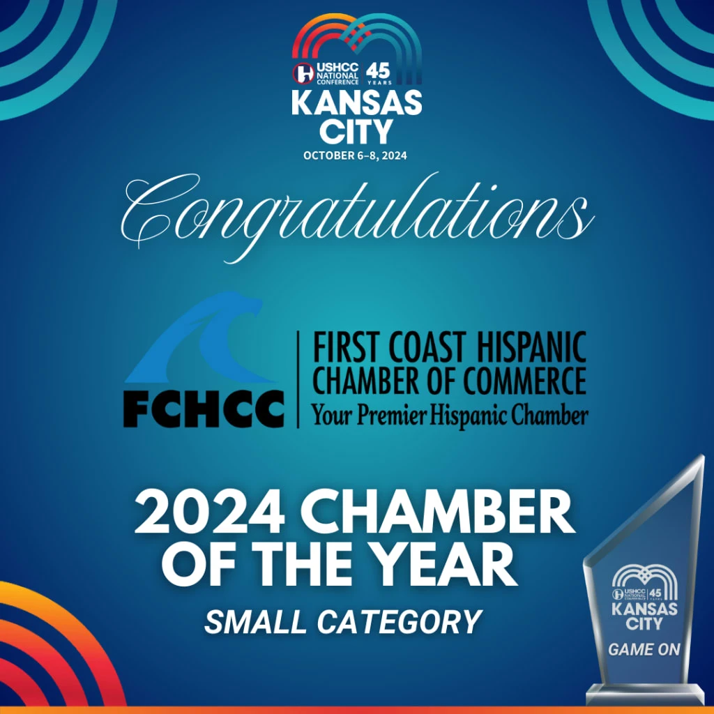 FCHCC Named "Chamber of the Year" 2024 by USHCC