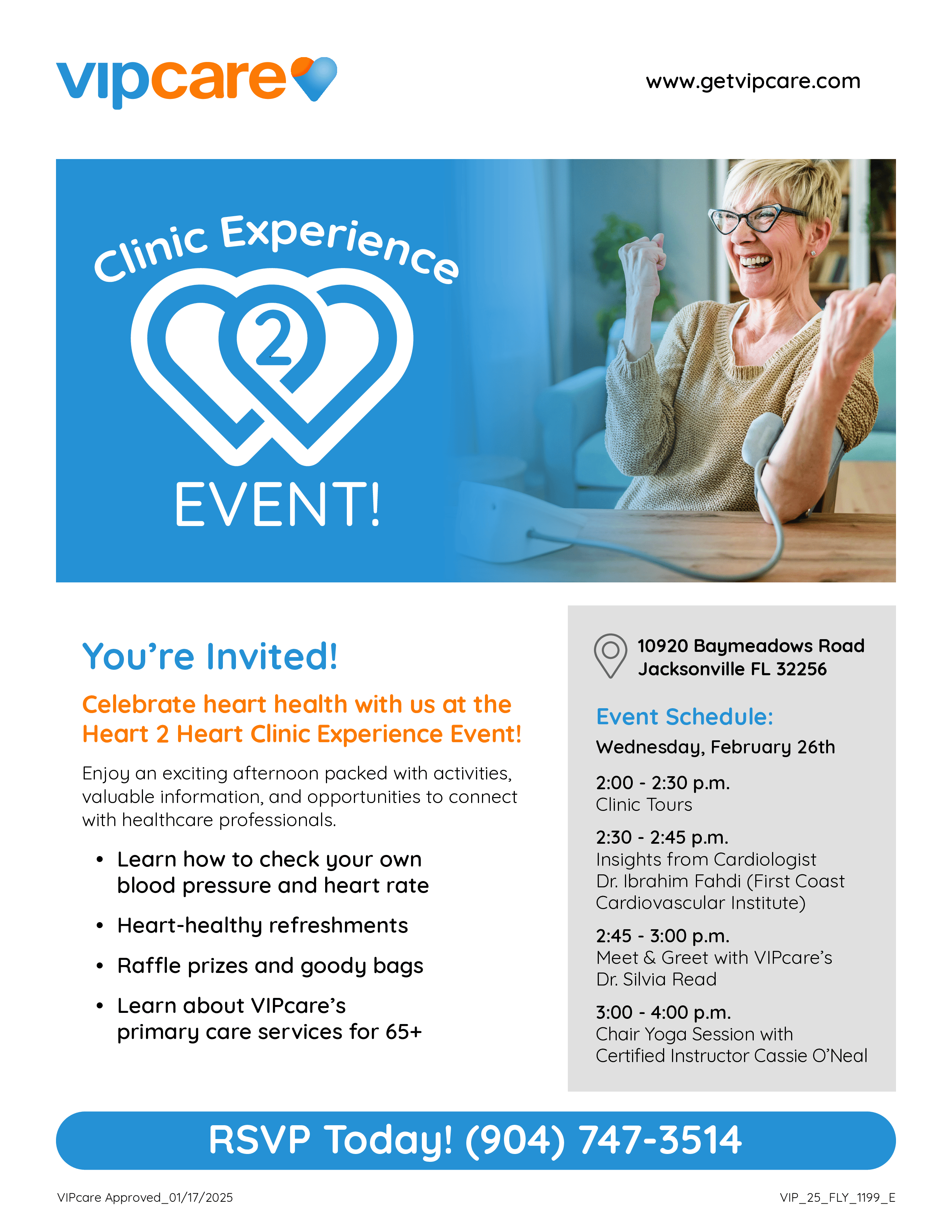 VIPCare Heart 2 Heart Clinic Experience Event